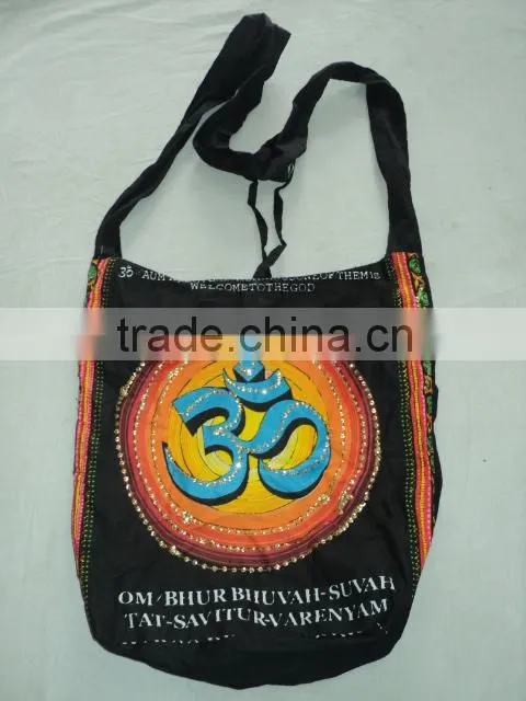 buddha ethnic bags printed