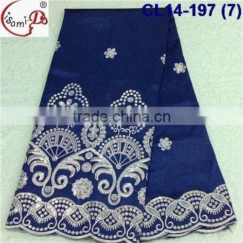 CL14-197 New design high quality george lace fabric,high end george lace fabric
