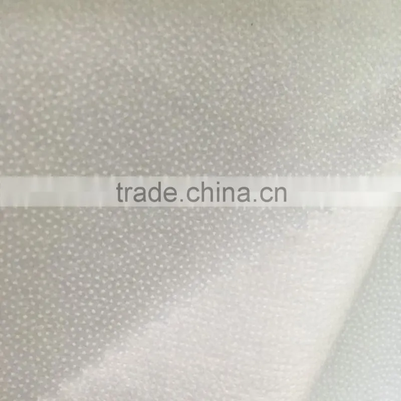 50% nylon nonwoven interlining fabric 8530 fusible interlining