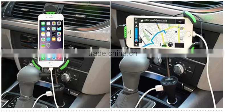 Alibaba Wholesale Car Charger Adapter 2.1A Dual USB Wholesale FM transmitter