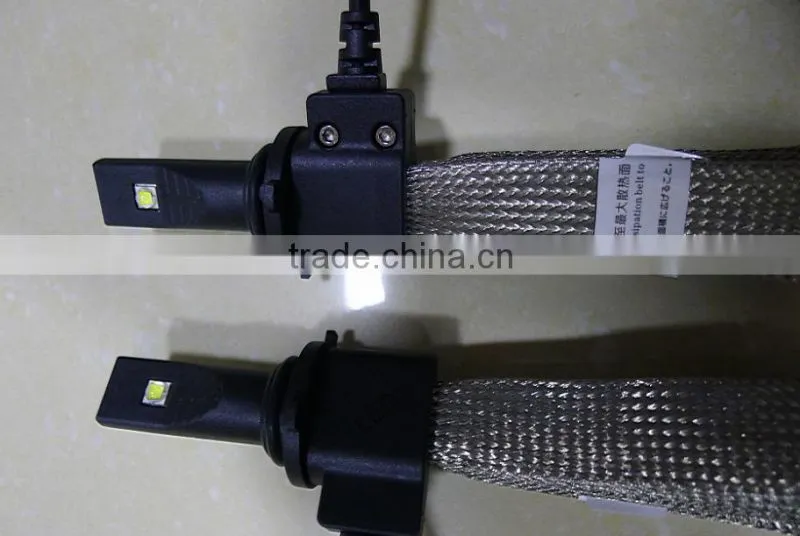 360degree 2500lm H1 H3 880 881 led auto headlight, H7 H8 H9 H11 H16 5202 9005 9006 auto led headlight