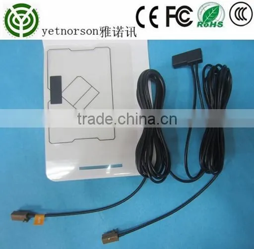 Yetnorson gps combo antenna 1575.42mhz GPS antenna adhesive antenna with TV function