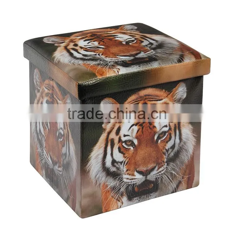 professional furniture trendy folding storage footrest ottoman