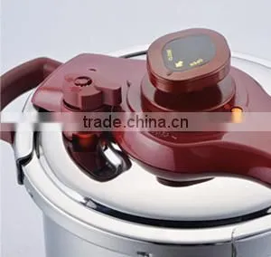 18/8 best brand stainless steel cookware, sandwich bottom, suitable to gas stove & induction cooker, DSA22cm 8L