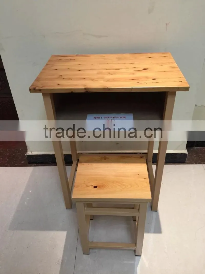 school furniture school desk and chair HXZY067 wood desk