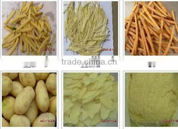 Automatic potato chips making machine/potato slicer