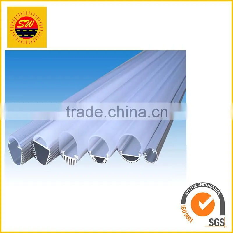 LED tube/plastic tube/pipe with PVC/PP/PC,PVC Material and plastic tube plastic do customized Standard tube plastic