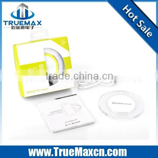 Wireless Phone Charger Accessory Wireless Charger Qi Charging Pad for Apple Mobile Phone