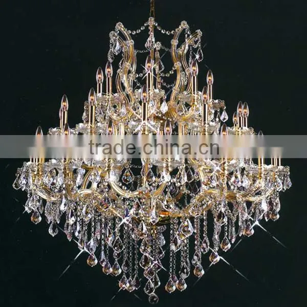 European Maria Theresa Big Chandelier Lighting for Wedding Centerpiece