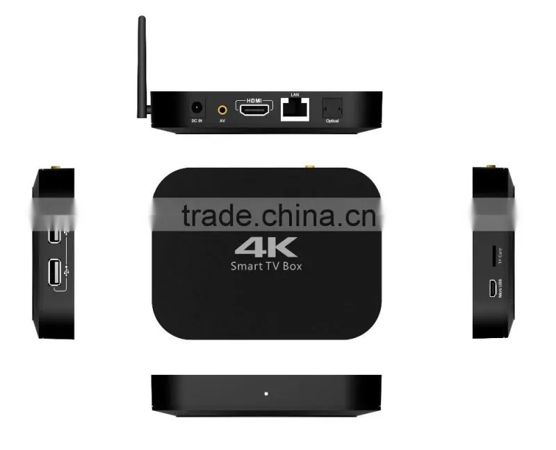 Android 5.0 OS streaming tv box with UHD 4K 60fps, 1G+8G 2.4G Wifi ,pre-installed of Kodi and many add-ons porn videos