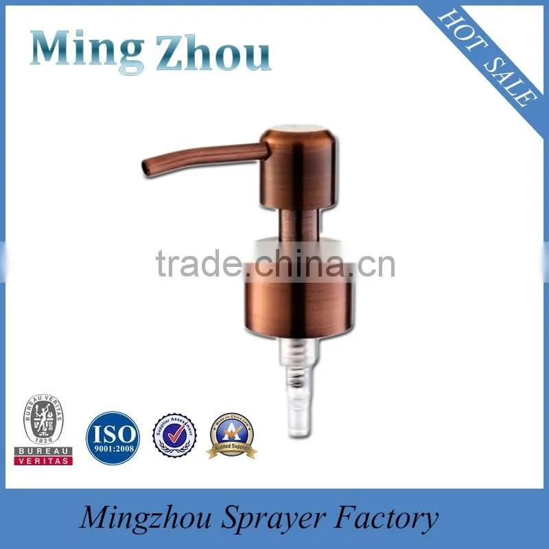MZ-D05 Stainless Steel metal lotion pump for soap dispender