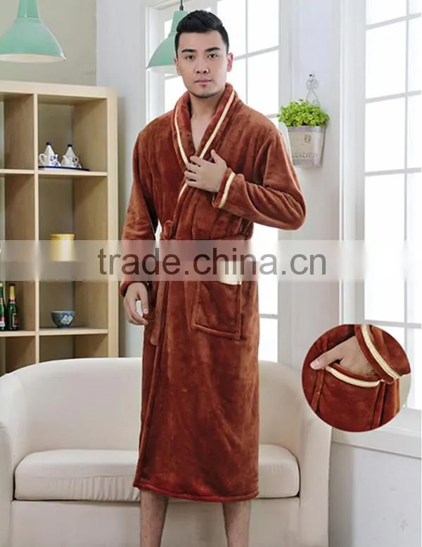 fashion sleepwear ,nightwear ,nightgown flannel robe