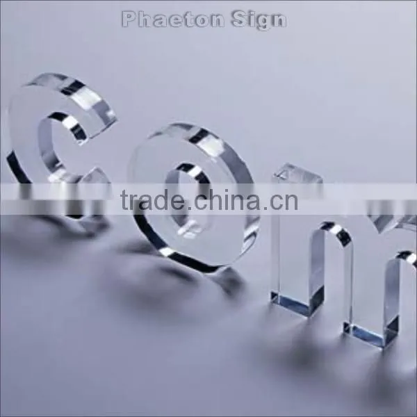 Delicate And Attractive Latest Acrylic Led Crystal Sign
