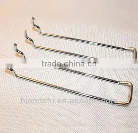 Metal Double Wire Pegboard Hook