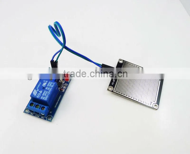 For Arduino robot kit DC 12V Rain water sensor Control Module