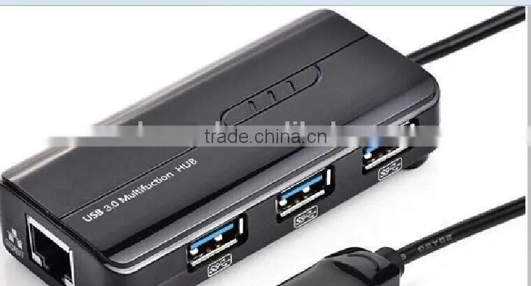 USB 3.0 Combo-Giga Ethernet 3 ports USB 3.0 Hub