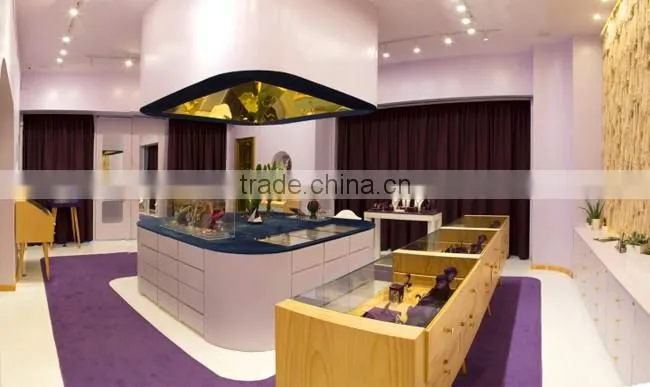 Customized new design fashion modern retail jewellery store furniture