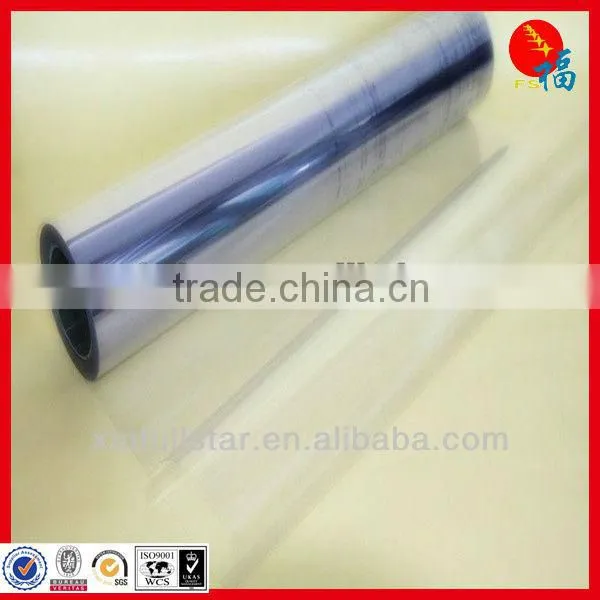 clear rigid pvc transparent film for blister packing