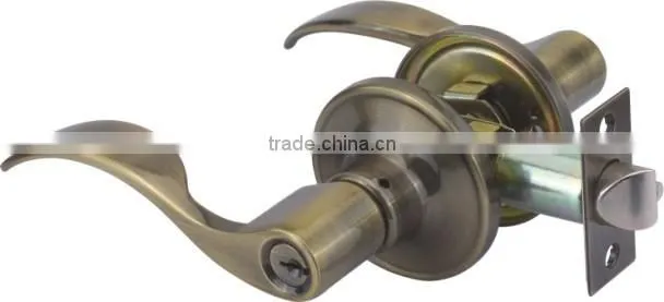 North American style zinc alloy bathroom door lock