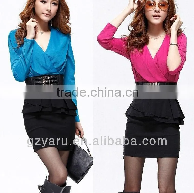 fancy skirt top designs china manufacturer