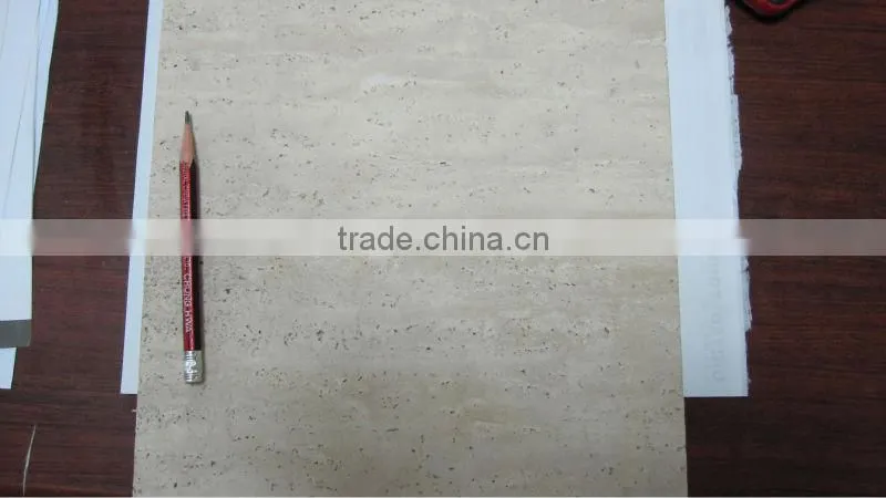 Super white travertine slab vein cut travertine slab