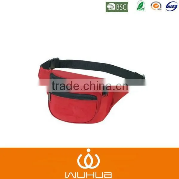 fashion man nylon waist bag with belt