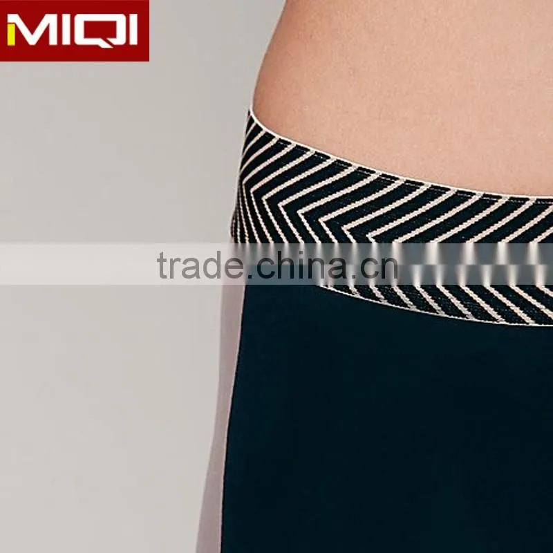 Workout clothing women custom logo printing seamless capri sports yoga pants wholesale