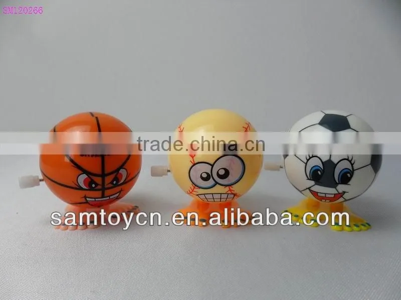 3Pcs can customize wind up jump ball toy