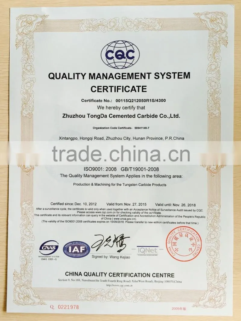 tungsten carbide sheet metal plates for electronic industry, motor rotor, stator, LED lead frame, EI silicon sheet and so on
