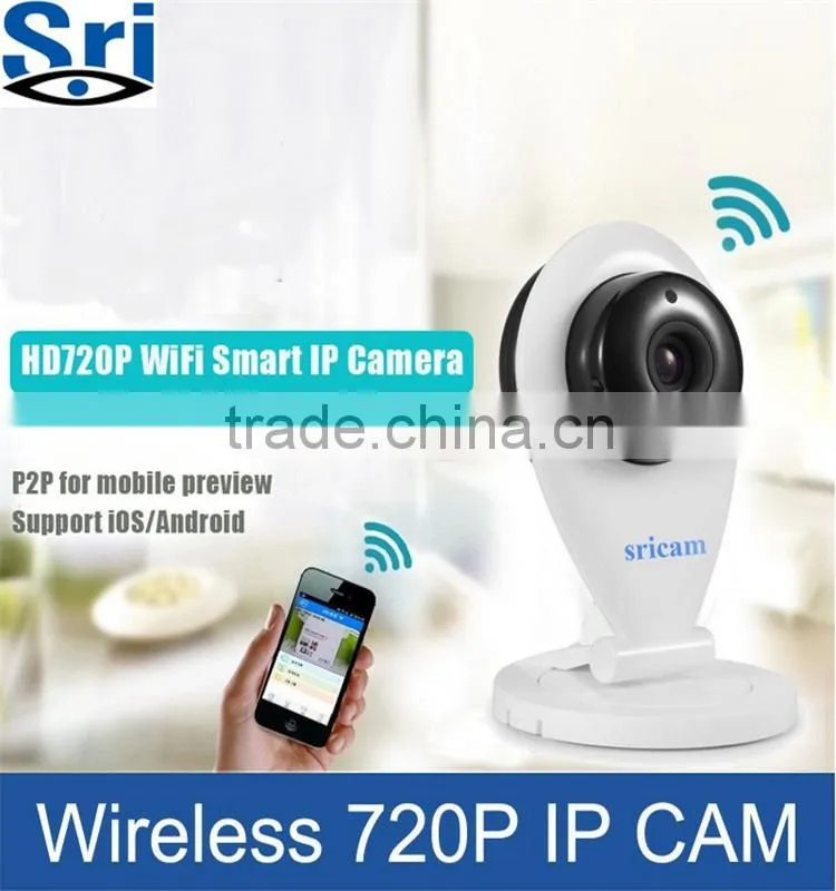 New Sricam Wireless WIFI HD 720P IP Camera SP009 ONVIF Indoor Security 8m Night Vision Wireless Security Camera Baby Monitor