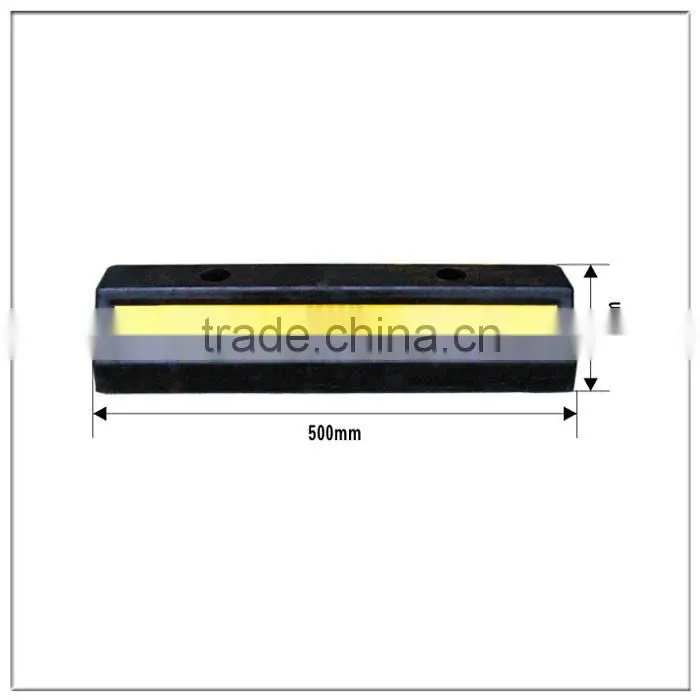 high quality black and yellow rubber stopper