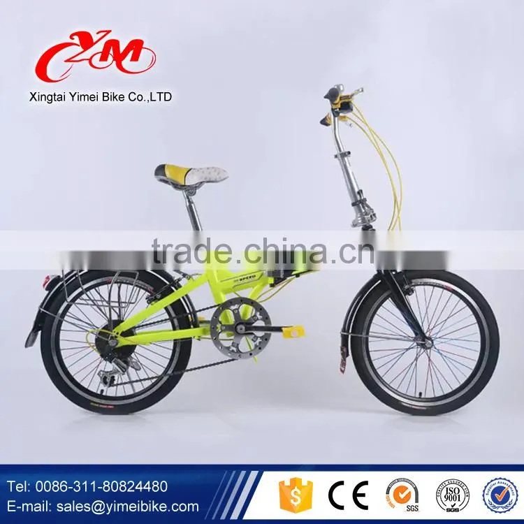 Best china Folding bike/20 inch aluminum folding bike/Factory supply Mini Folding Bicycle