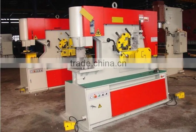 Q35Y-16 Hydraulic Iron Worker,plate sheet punching and shearing machine