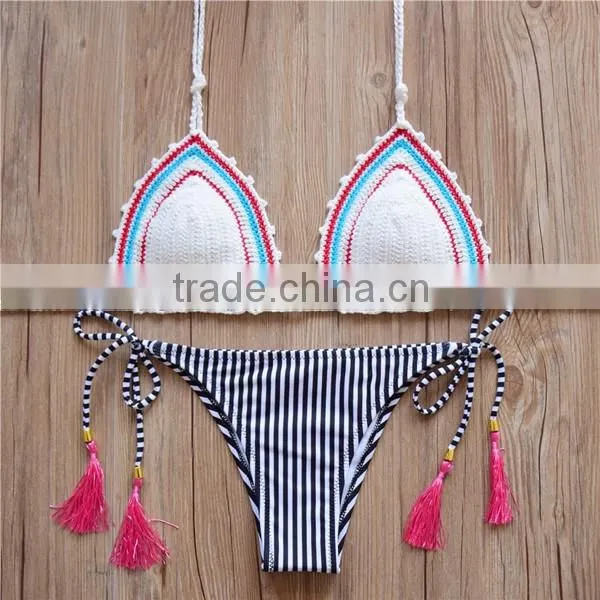Wholesale High Quality One piece Sexy Handmade Crochet Bikini