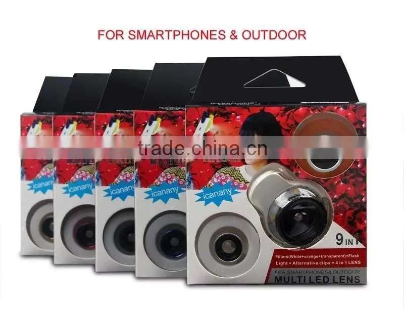 New Products Mini Portable Camera Mobile Phone Led Flash Light For iPhone 6 Samsung