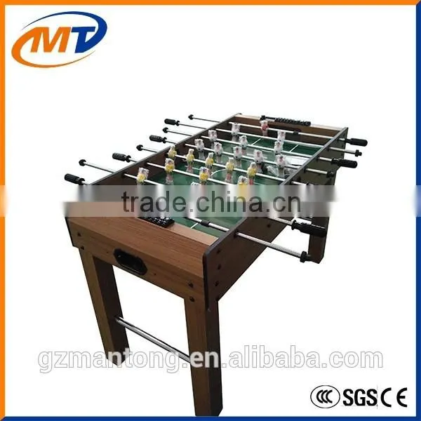 Coin operated Foosball game multi players football game simulator