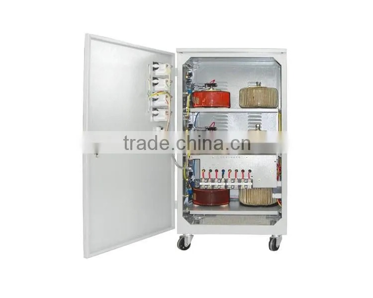 Manufacturer SVC TNS 20KVA Three Phase Servo Motor Type Voltage Stabilizer Price