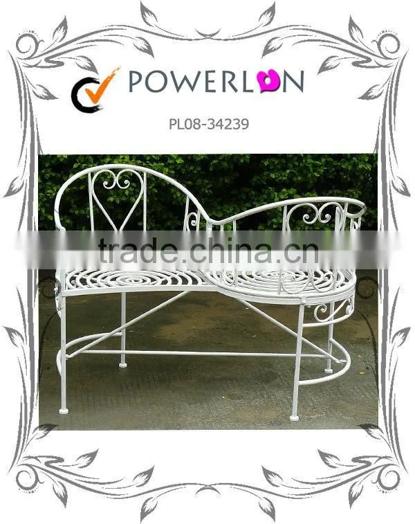 Popular Outdoor Classical Antique Garden Love Seat For Garden Backyard I24M TS05 X11B PL08-4952CP1