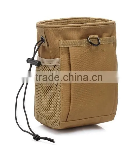 Outdoor Nylon Waterproof Molle Military Recycle Collection Pouch Carrying Bag