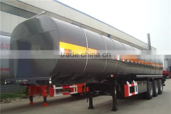 CIMC 3 Axles 50000 m3 crude Oil/Fuel Tanker Semi Trailer