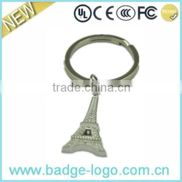 custom personalized bottle shape metal keychain