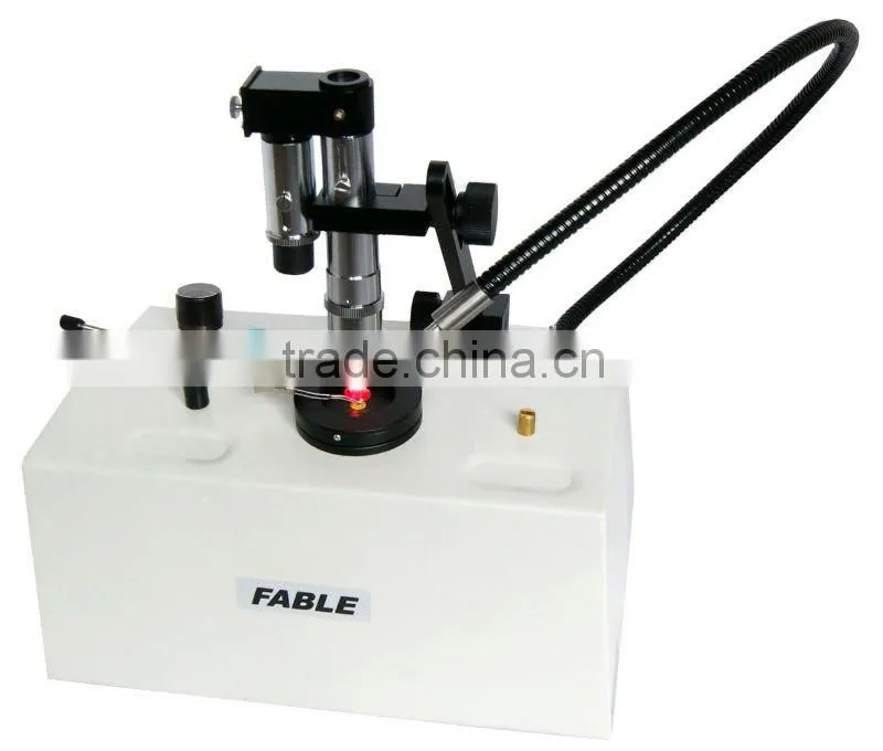 Hot selling high quality table gem spectroscope with double lamp adjustable light source for Identifying gem color authenticity