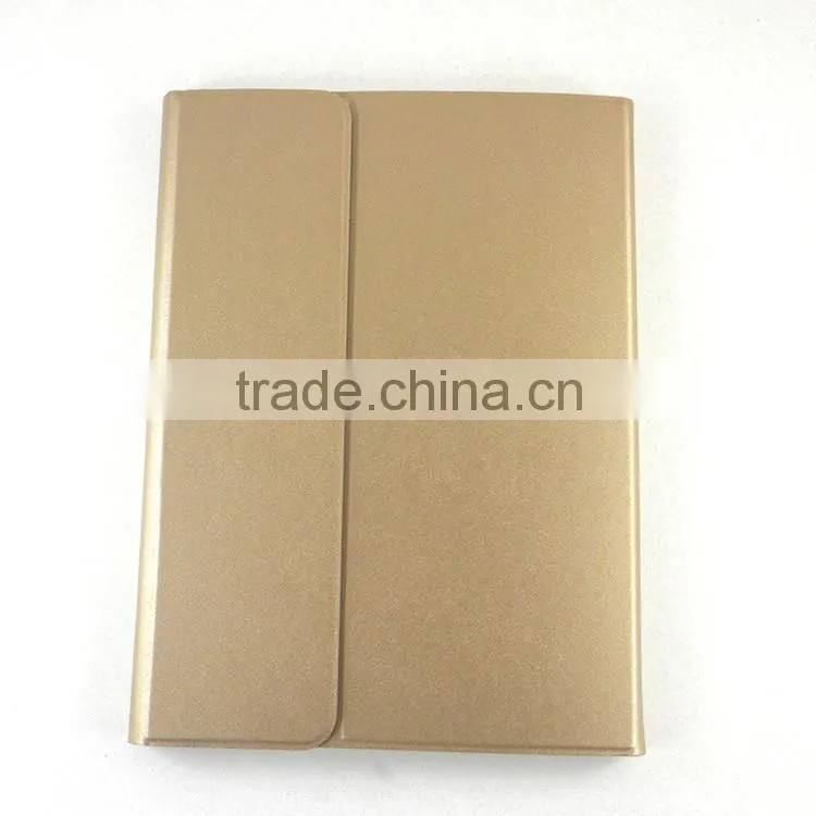 wholesale Intelligent induction switch ultra-thin aluminum bluetooth keyboard for ipad air leather cases