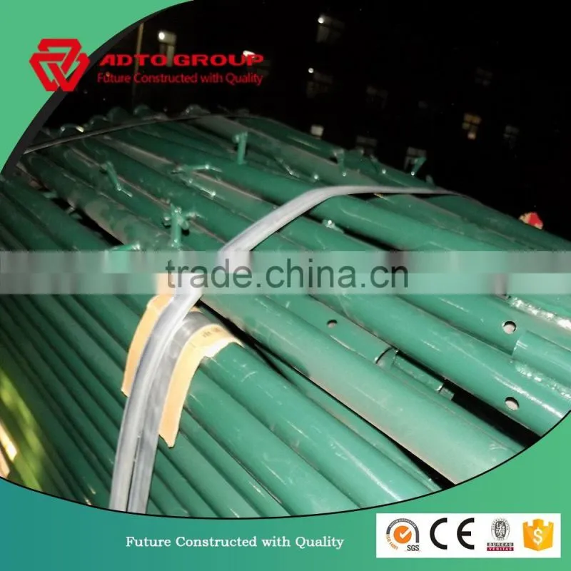 46'' 1.69'' Female Guardrail Post for US Style Frame Scaffold System V lock C lock