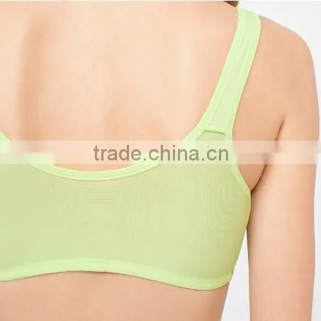 hot sell ladies underwear microfiber soft comfortable supported sport bra