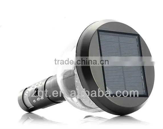 Solar powered Lamp P.I.R Detect Sensor Night Vision Solar Camera with TF Card Slot