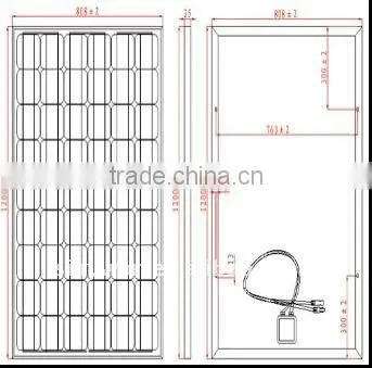 2012 Sinywon Hot Selling 135W Solar Panel with TUV