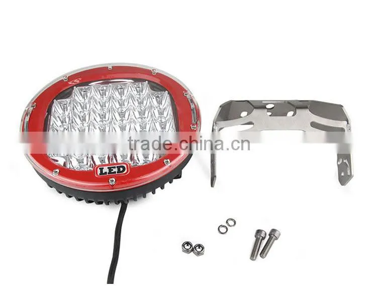 Super Hot High Quality 9" 96W 111W 160W 185W Led work Light, led work lamp, 185W LED WORK LIGHT