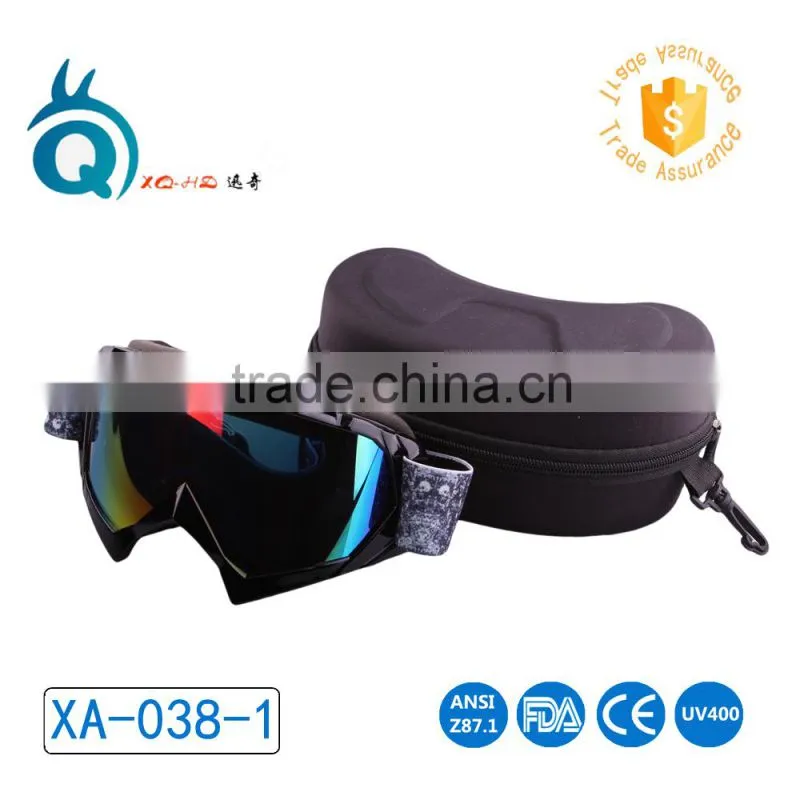 Wholesale TPU frame revo roating lenses Anti-Glare Anti-fog Anti-UV custom snowboarding goggles