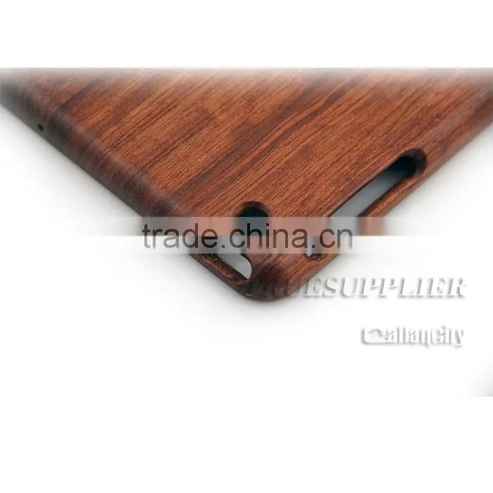 Factory Whosale real wood bamboo case for iPad wooden case